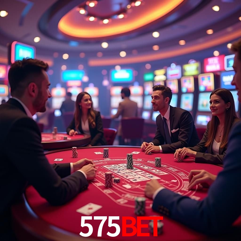 Interface do App 575bet